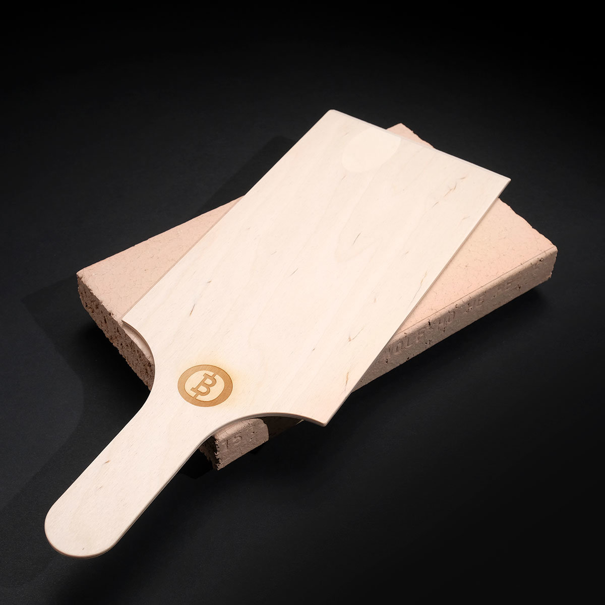 beefer-pizzastein-set-one-mit-holzschieber image 2
