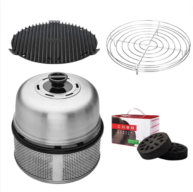 cobb-air-deluxe-starterpaket-premier-air-deluxe-grill-mit-griddle-und-zubeh-r image 1