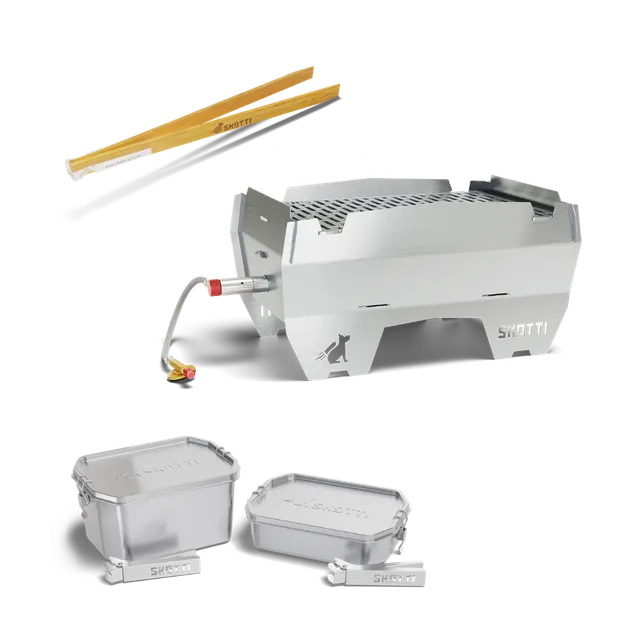 skotti-cooking-bundle-mobiler-gasgrill-komplettset-mit-boks-1l-2-5l-und-tongs-gr image 1