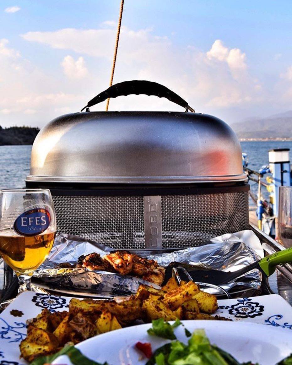 cobb-supreme-deluxe-2-0-holzkohlegrill-edelstahl image 2