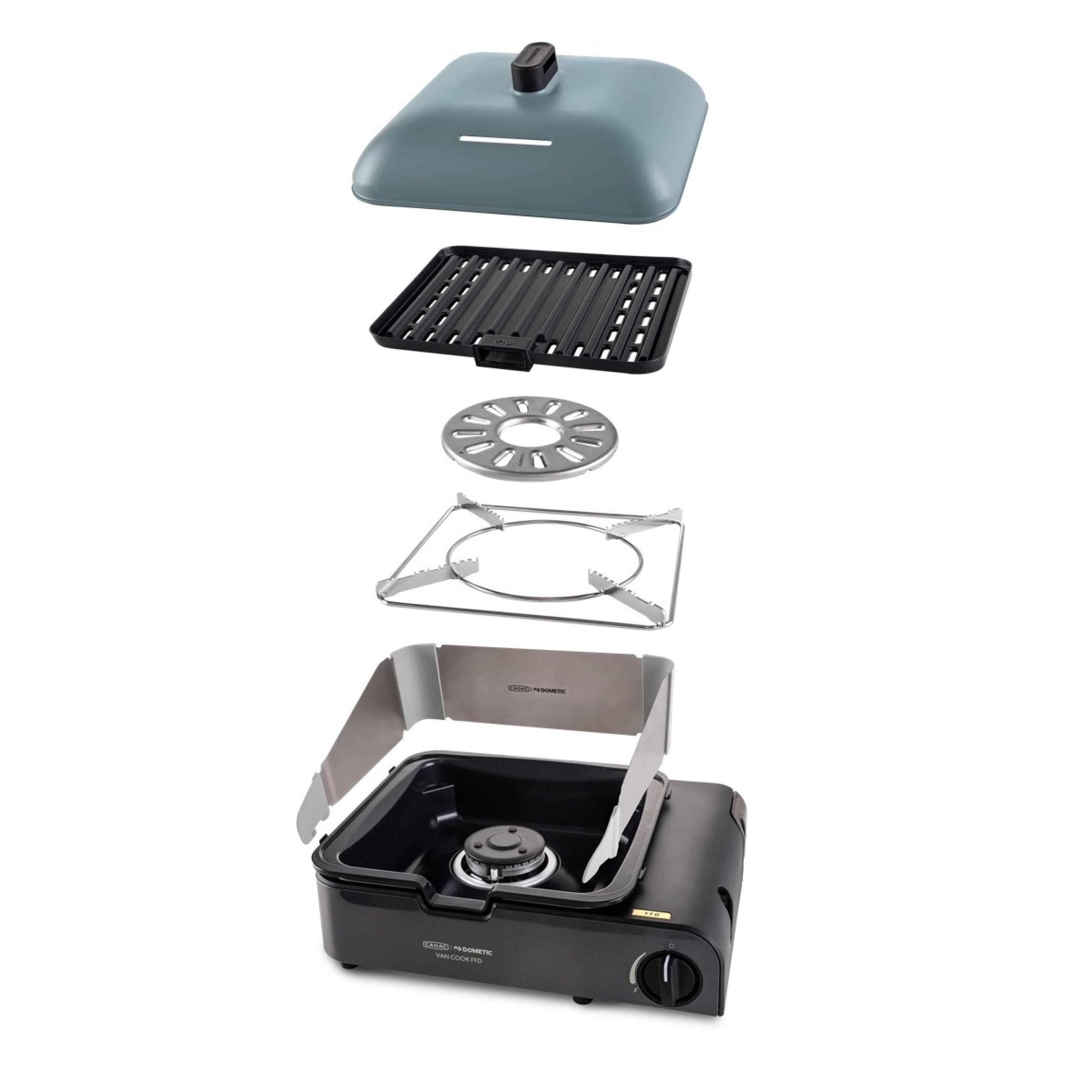 cadac-van-cook-ffd-combo-kompakter-campinggrill-mit-flammsicherung image 1