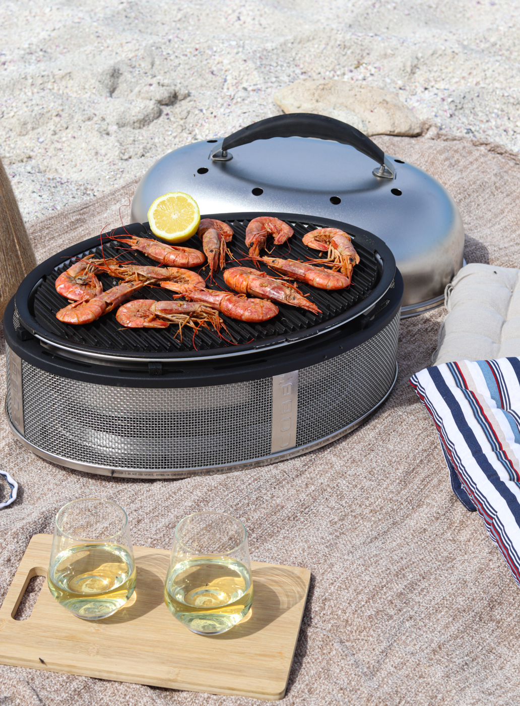 cobb-supreme-deluxe-2-0-holzkohlegrill-edelstahl image 4