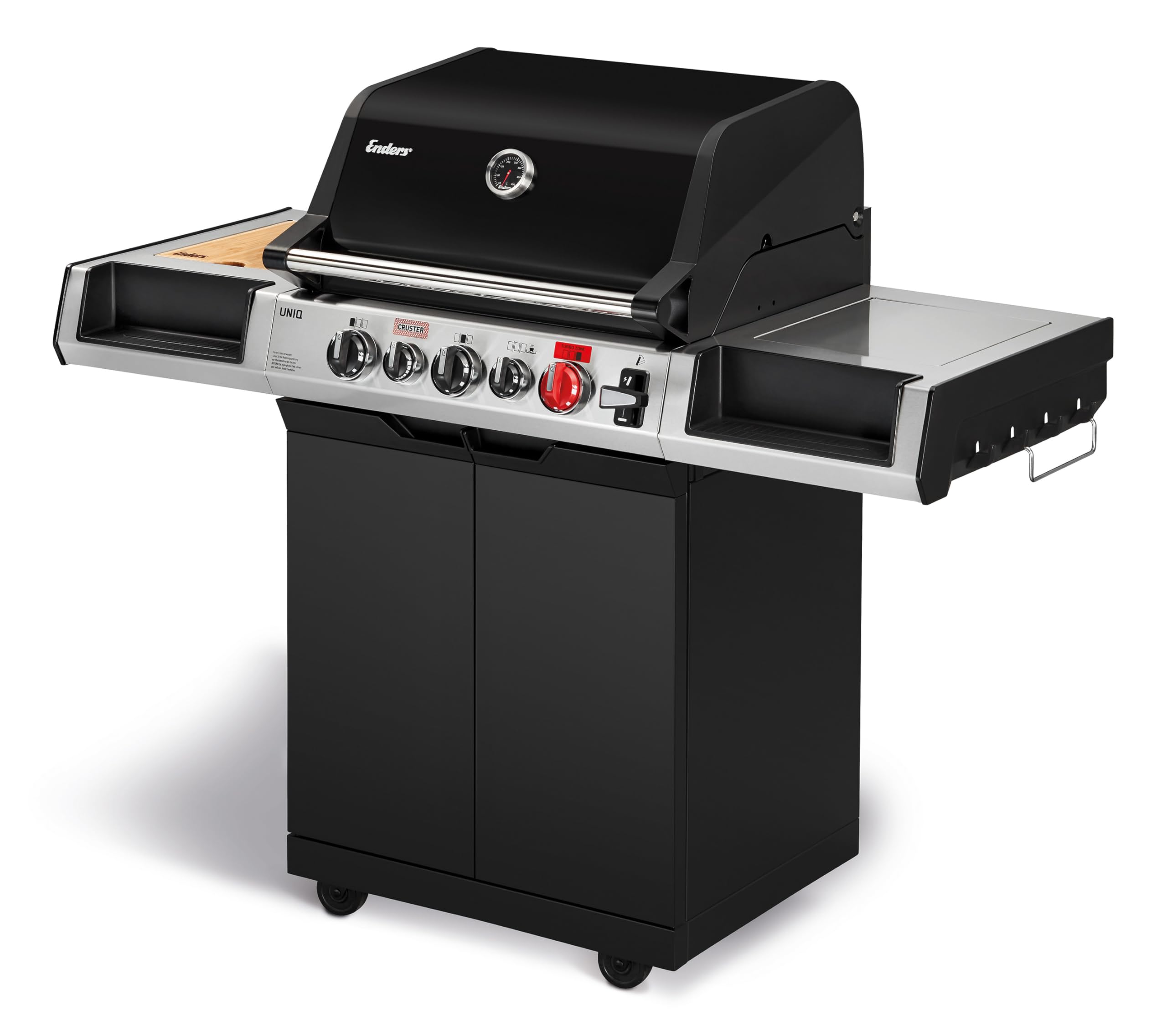 enders-gasgrill-uniq-3-ik-cruster-3-edelstahlbrenner-800-c-turbo-zone image 1