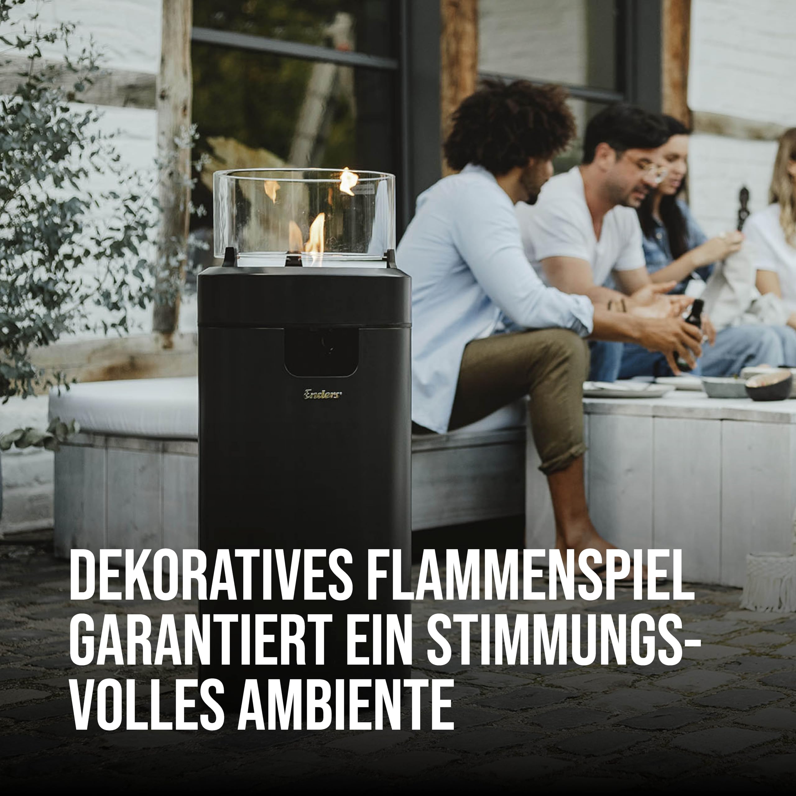 enders-terrassenfeuer-nova-led-m-black-h88-cm-62-cm-5600-gas-terrassenfeuer image 2