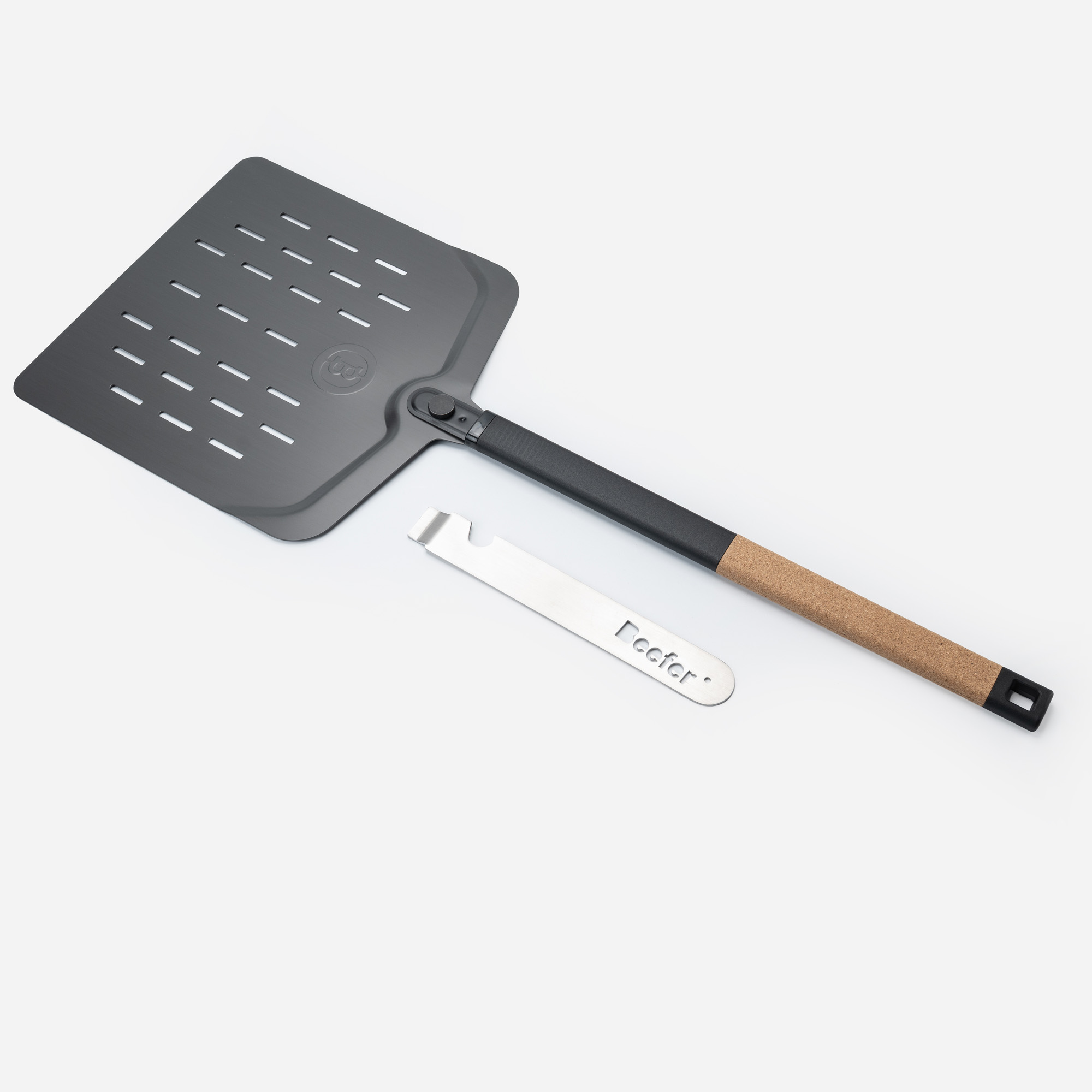 beefer-pizzaschieber-xl-pizzaschaufel-aluminium-mit-korkgriff image 2