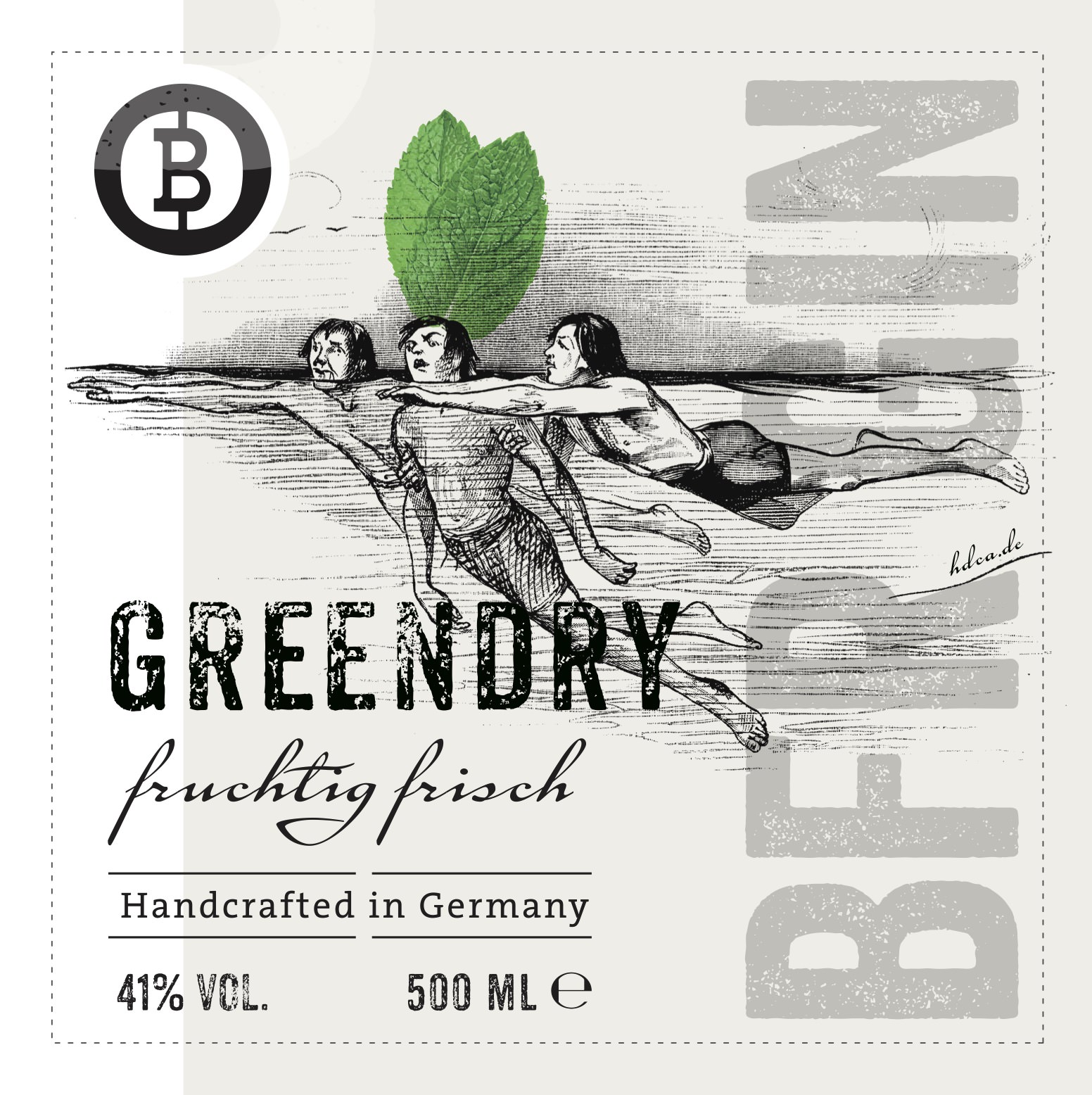 beefer-greendry-gin-premium-gin-flasche image 2