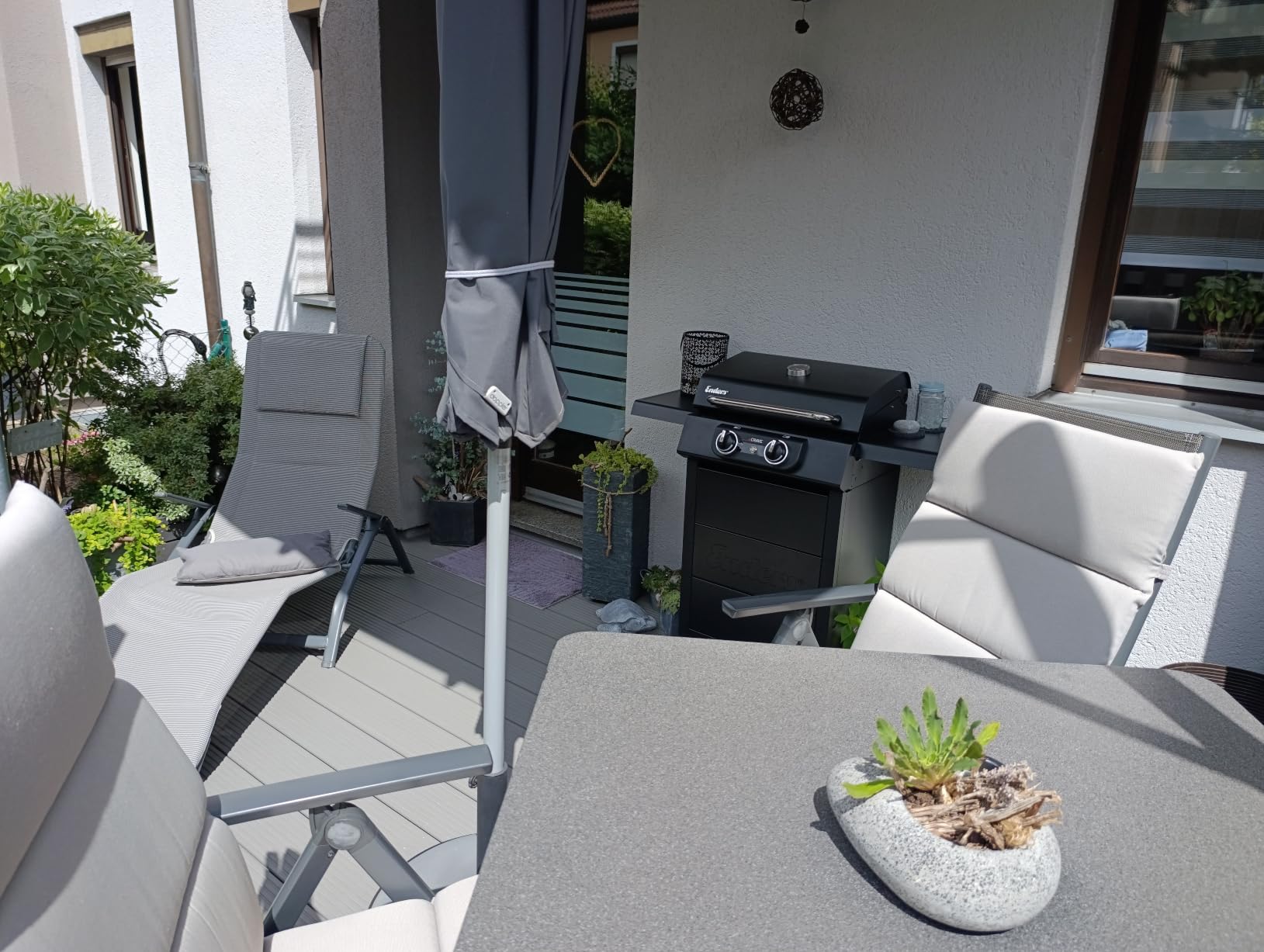Balkongrill endlich wetterfest