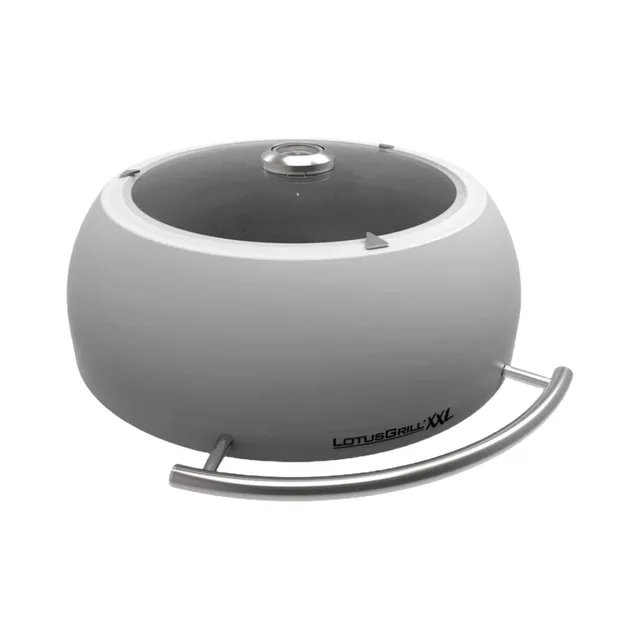 lotusgrill-edelstahl-grillhaube-xxl-mit-thermometer-und-sichtglas image 1