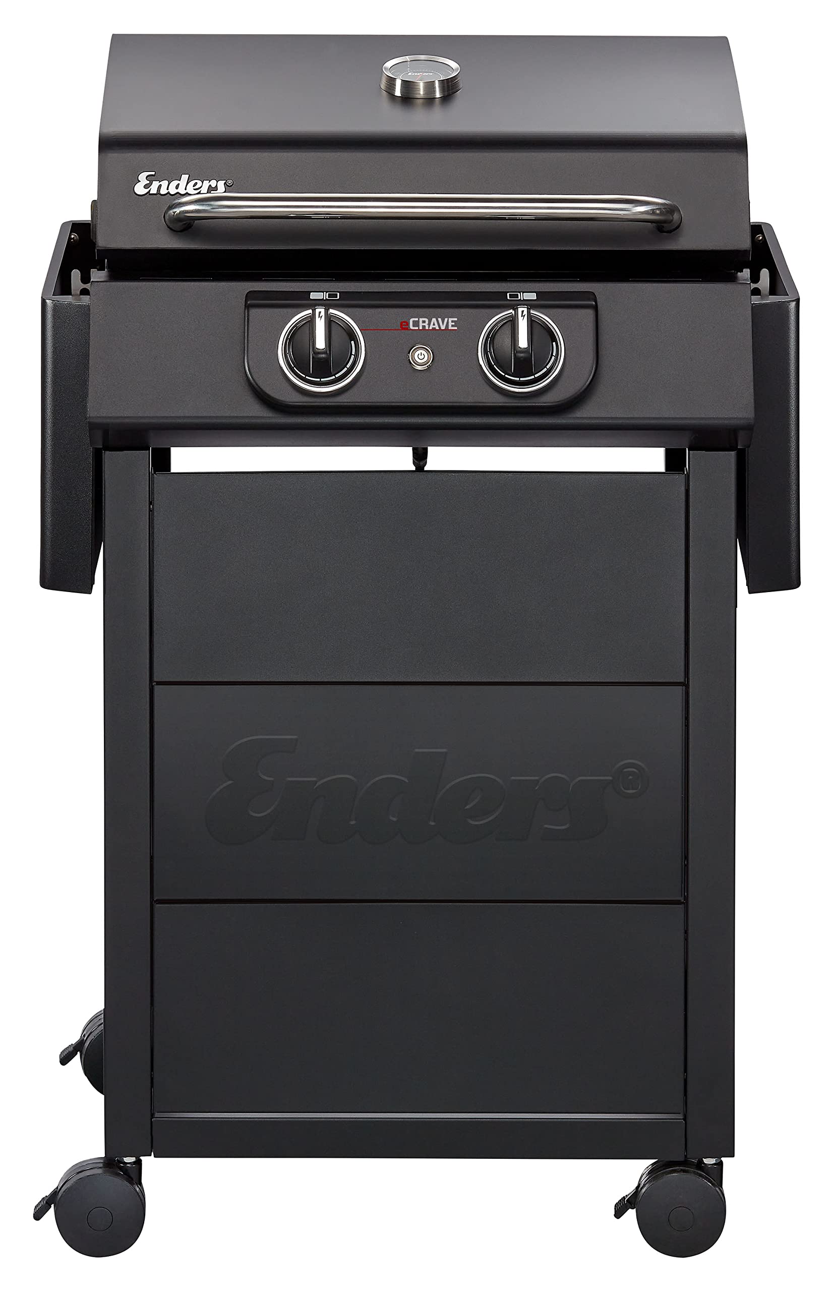 enders-elektrogrill-ecrave-2-97116-mit-gussrost-elektrogrill-mit-wagen-und-garha image 7