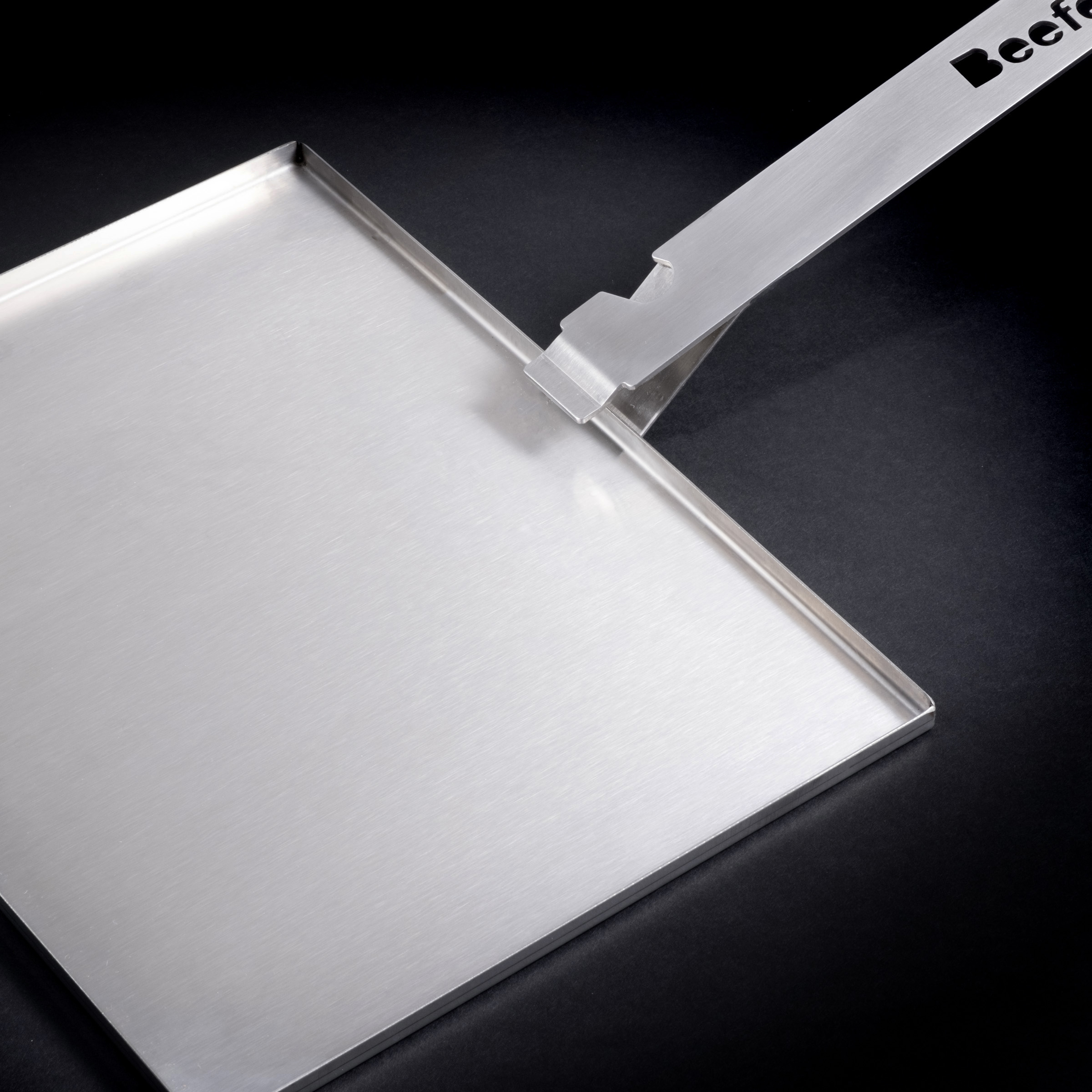 beefer-grillrostgriff-mit-abtropfschale-xl-aus-edelstahl image 2