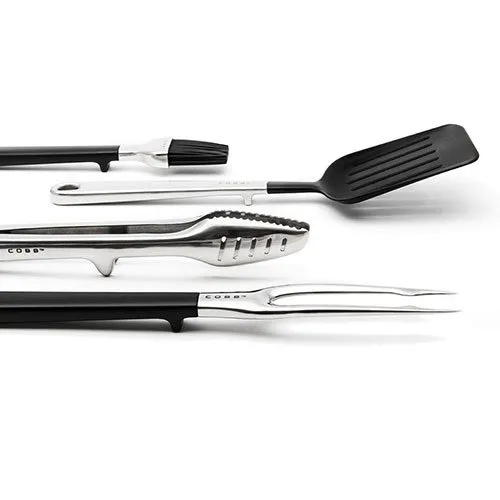 cobb-4-teiliges-grillbesteck-set-aus-edelstahl-und-silikon image 1