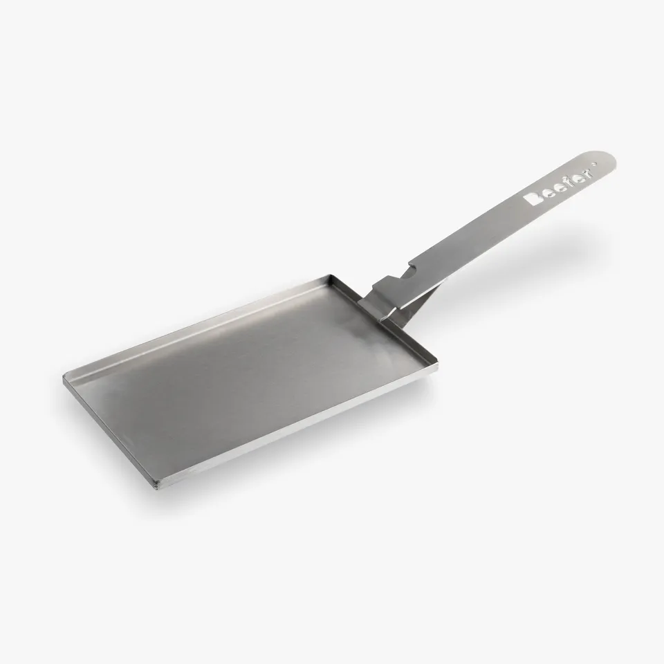 beefer-grillrostgriff-mit-abtropfschale-edelstahl image 1