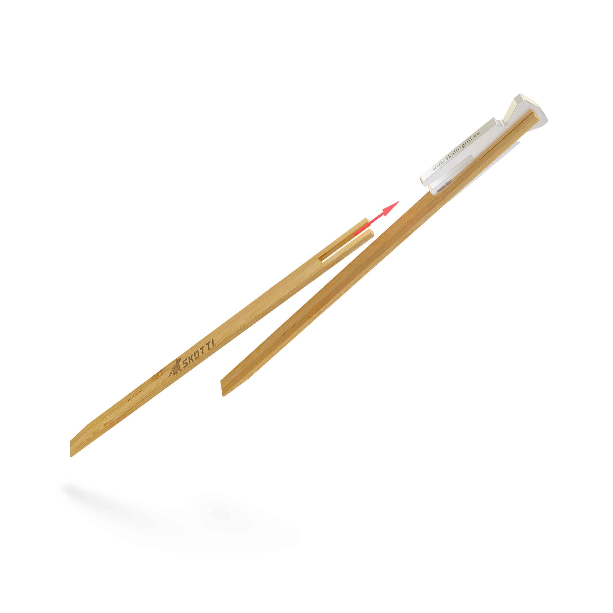 skotti-tongs-grillzange-zerlegbar-aus-holz-und-aluminium-mit-flaschen-ffner image 2
