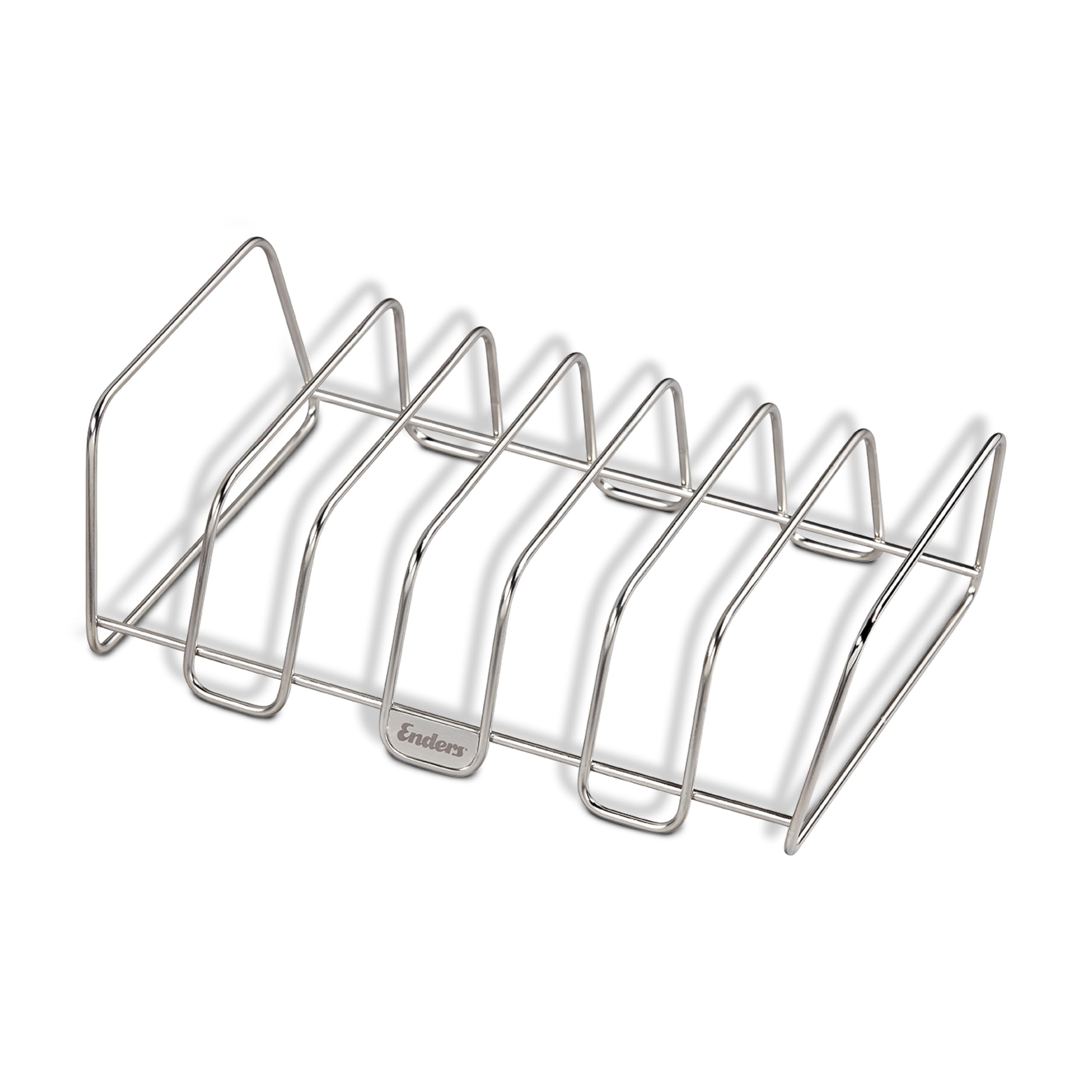 enders-8823-rippchen-und-bratenhalter-aus-edelstahl-halter-f-r-7-spareribs image 1