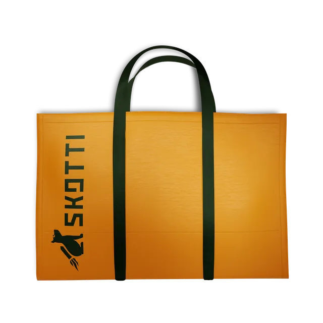 skotti-transporttasche-orange-aus-nylon-mit-pvc-beschichtung image 1