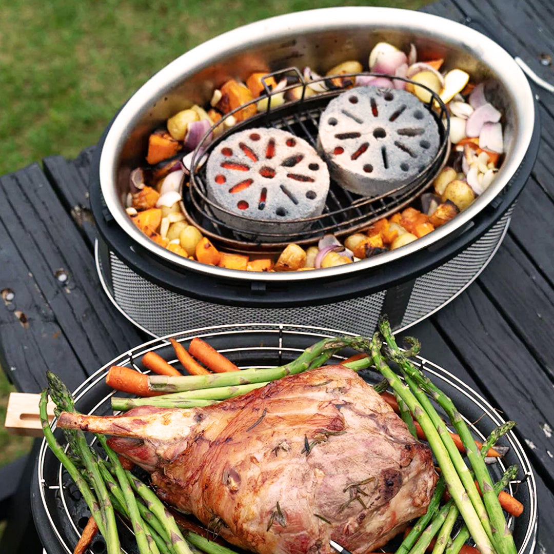 cobb-supreme-deluxe-2-0-holzkohlegrill-edelstahl image 7