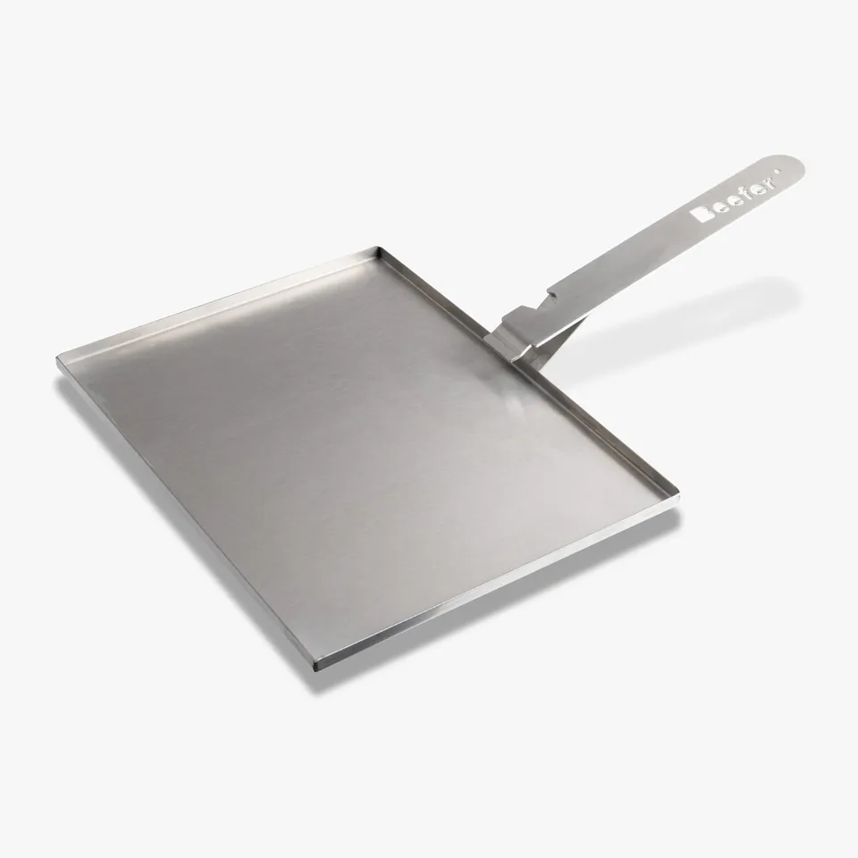 beefer-grillrostgriff-mit-abtropfschale-xl-aus-edelstahl image 1