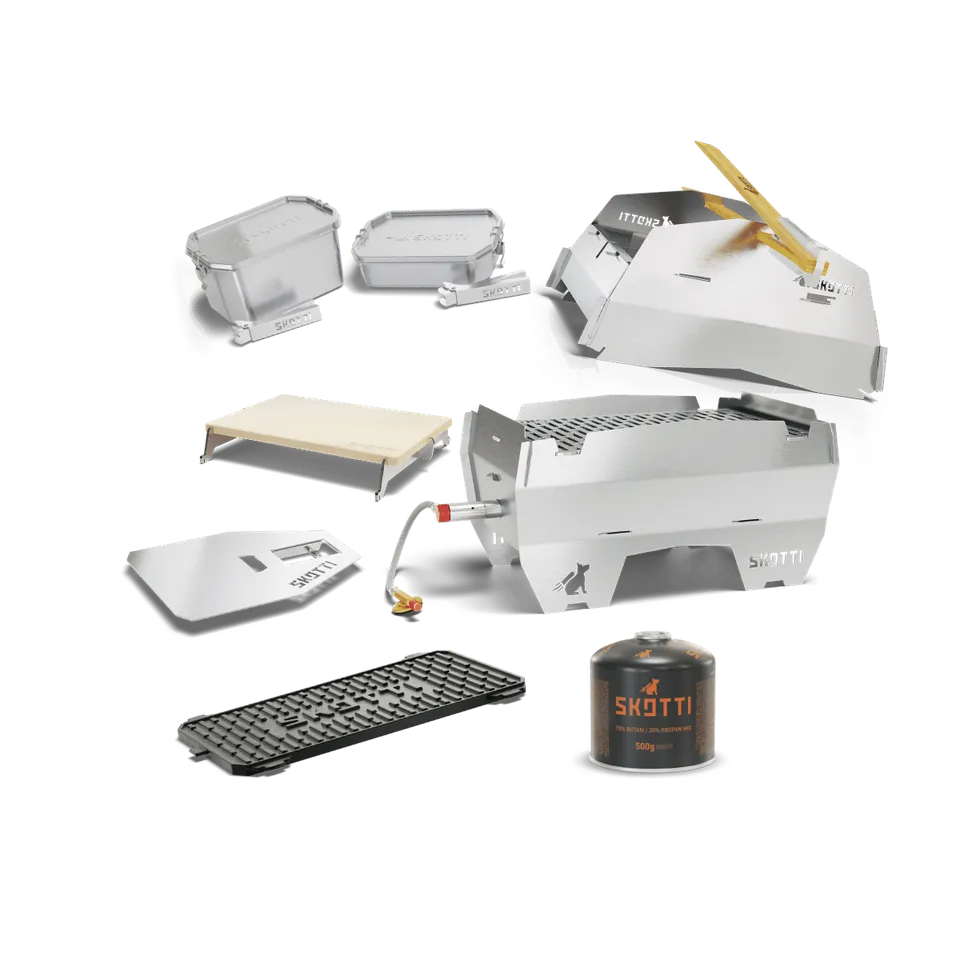 skotti-outdoorkitchen-bundle-grill-cap-boks-stone-flip-kast-gas image 1