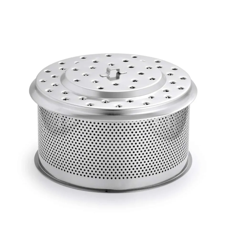 lotusgrill-xl-ersatz-edelstahl-kohlebeh-lter-longlife-modell-f-r-holzkohlegrill image 1