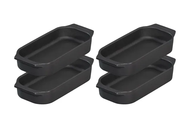 enders-tapasschalen-set-4-teilig-emailliertes-gusseisen-grillpf-nnchen image 1