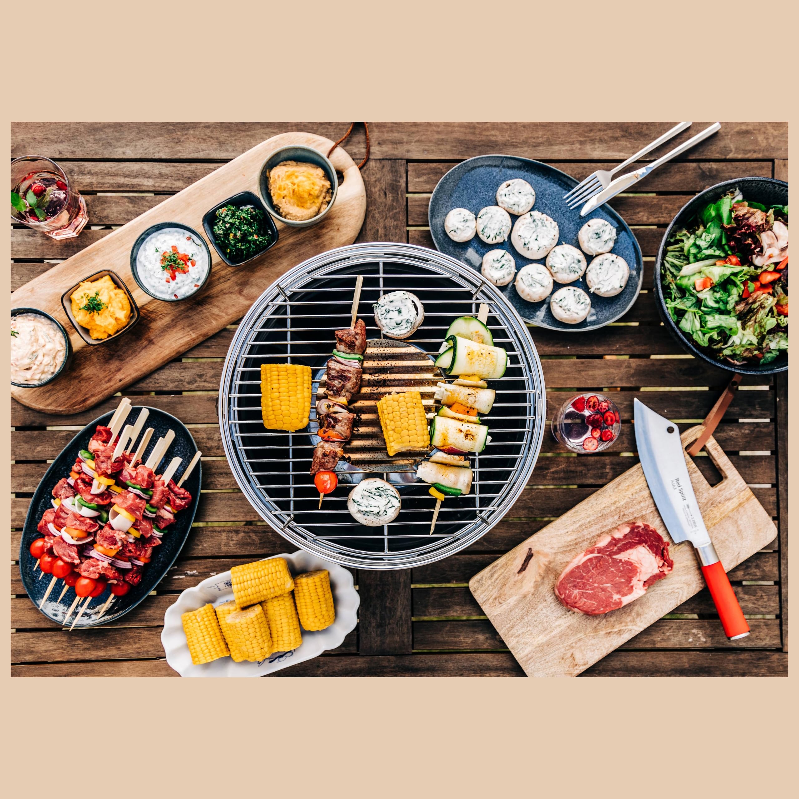 lotusgrill-superior-bbq-briketts-2x-3-kg-buchenholzkohle-sparpack-raucharm image 3