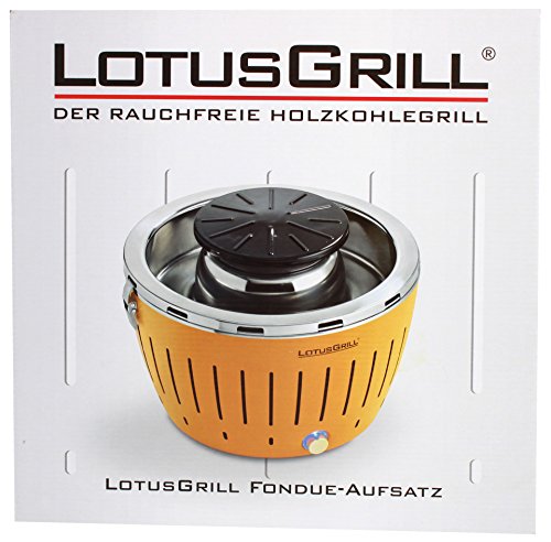 lotusgrill-fondue-aufsatz-classic-inkl-grillplatte-zangen-und-rezepte image 3