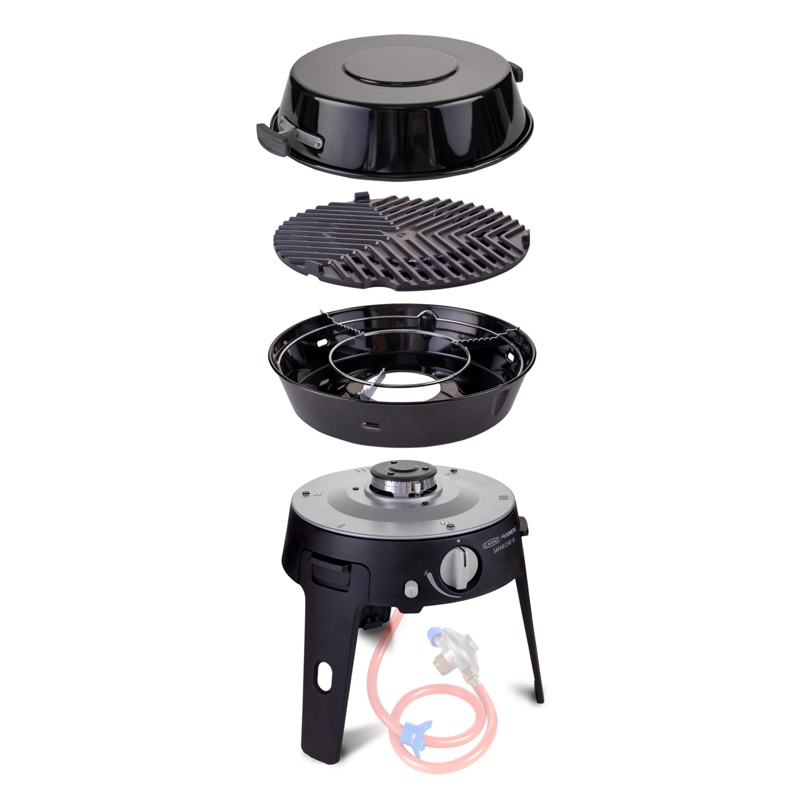 cadac-safari-chef-30-lp-combo-gasgrill-mit-greengrill-und-h-lle image 1