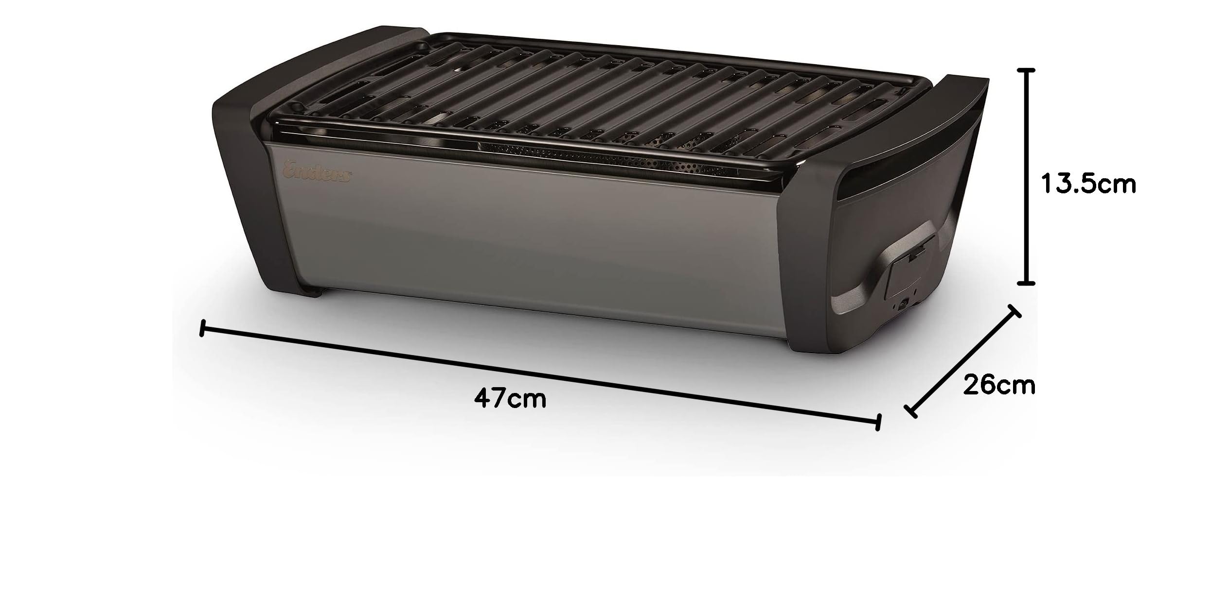 enders-aurora-tischgrill-grau-holzkohle-grill-mit-e-fan-l-fter image 5