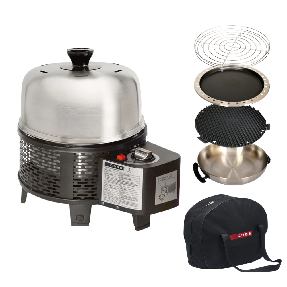 cobb-pro-gas-grill-starterpaket-mit-griddle-bratpfanne-und-bratrost image 1
