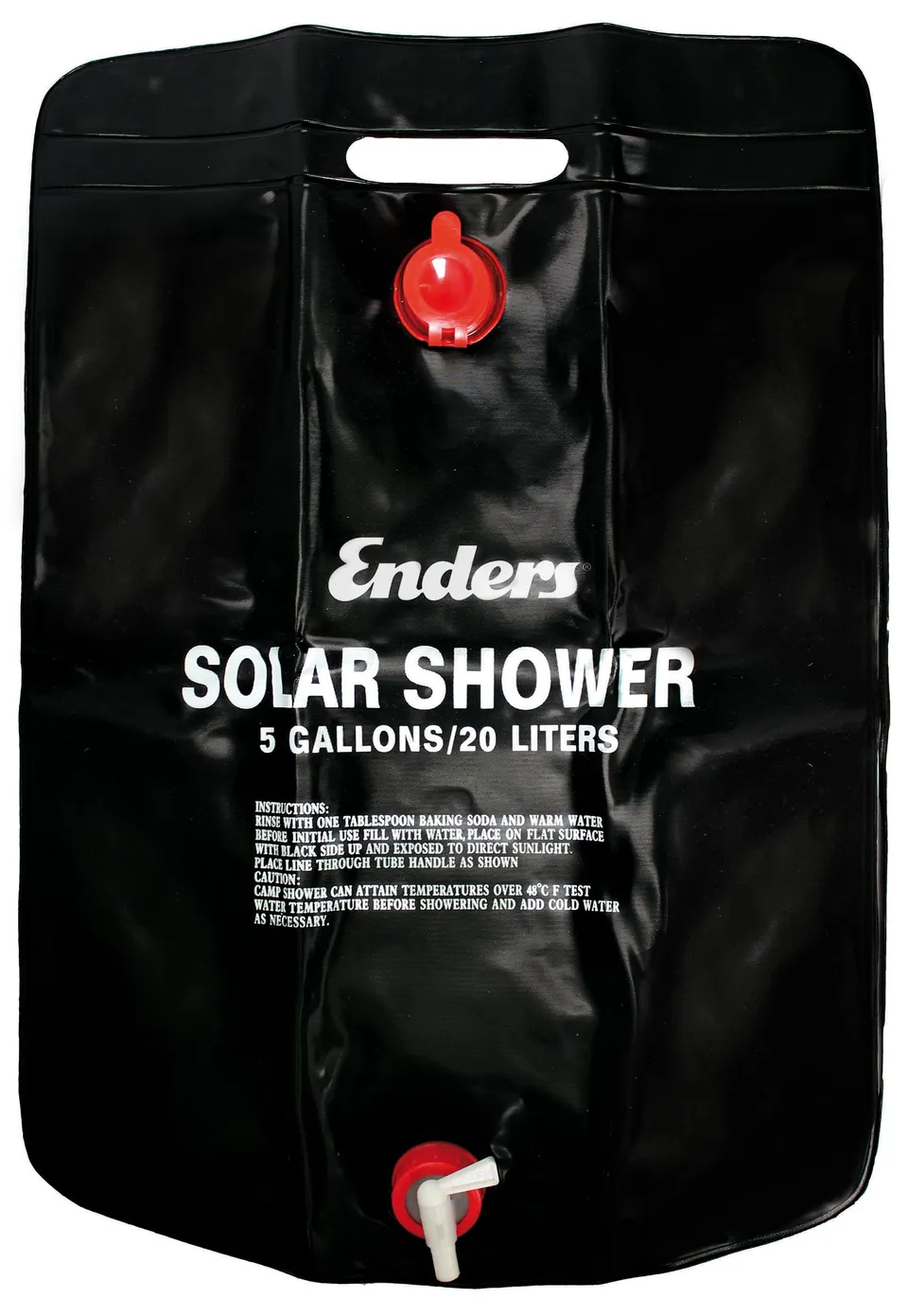 enders-solardusche-20-liter-au-endusche-mit-handbrause-schwarz-7497 image 1