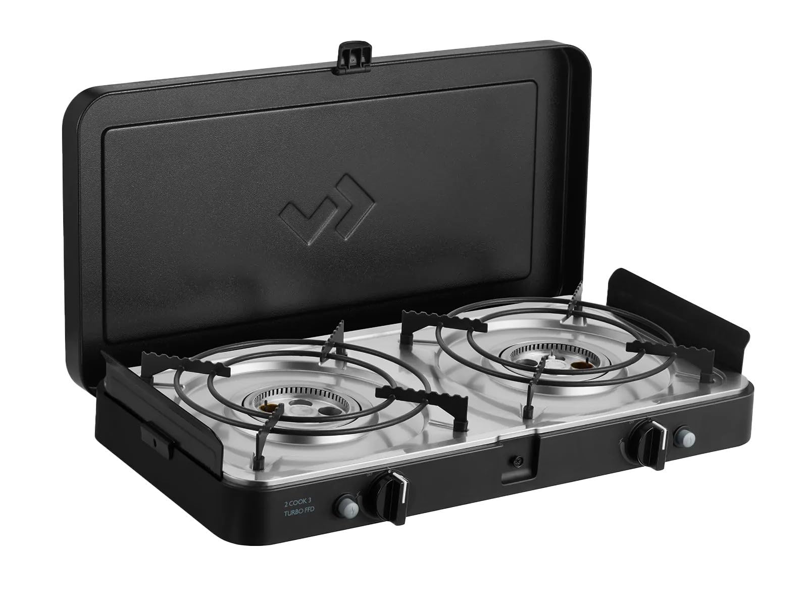 cadac-2-cook-3-turbo-stove-gas-tischgrill-50-mbar-mit-camping-kochbuch image 2