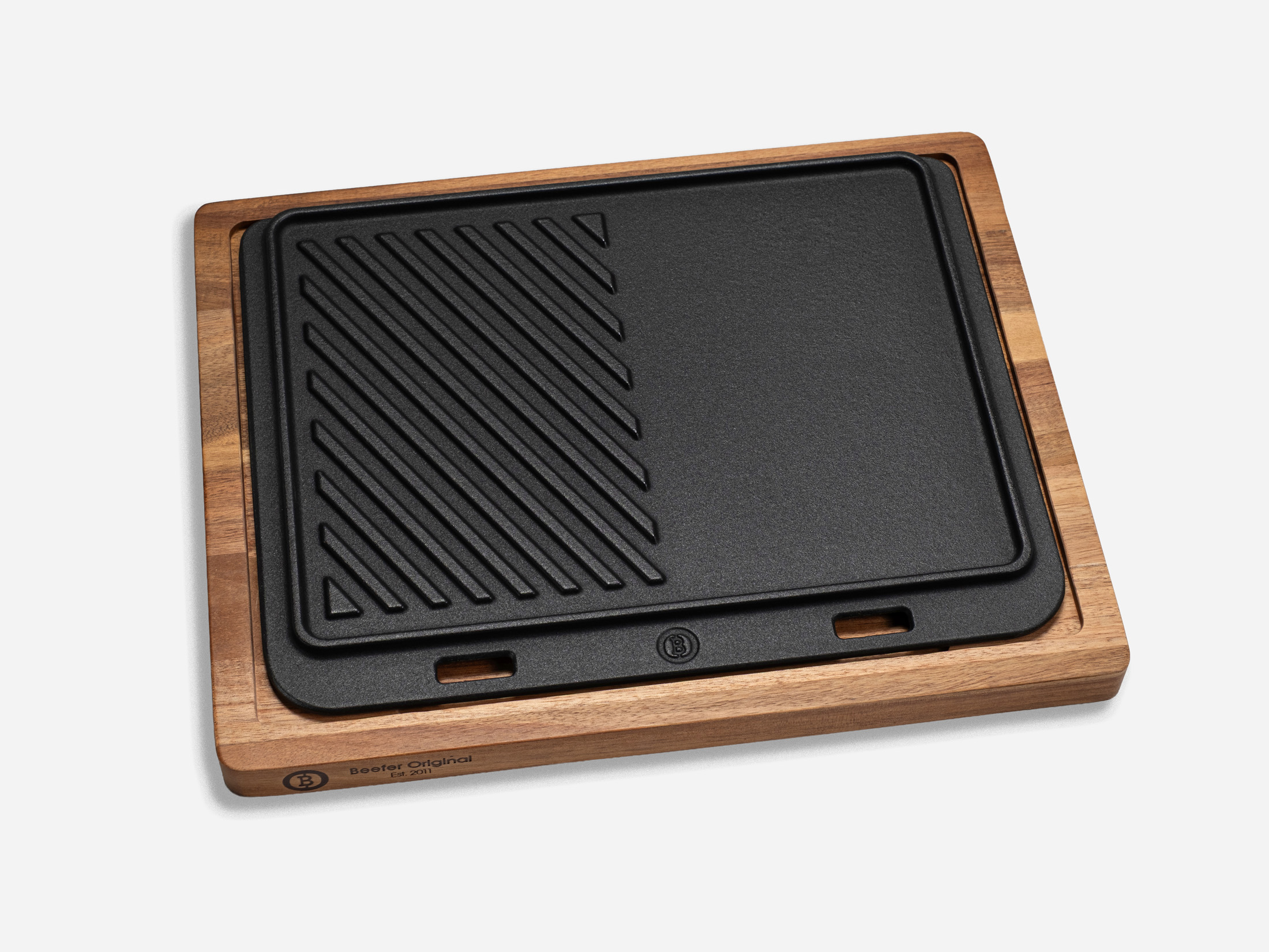 beefer-multifunktions-schneidebrett-xl-holz-beidseitig image 8