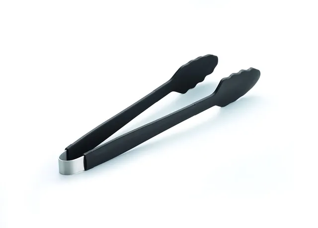 lotusgrill-grillzange-anthrazitgrau-silikon-zange-f-r-holzkohlegrill image 1