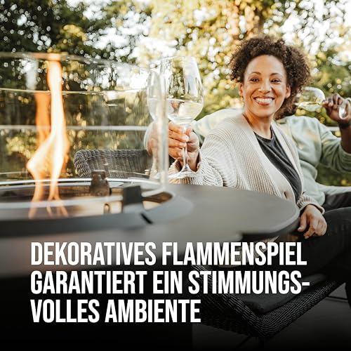 enders-nova-table-black-m-gas-terrassenfeuer-h88cm-62cm-mit-tischablage-schwarz image 7