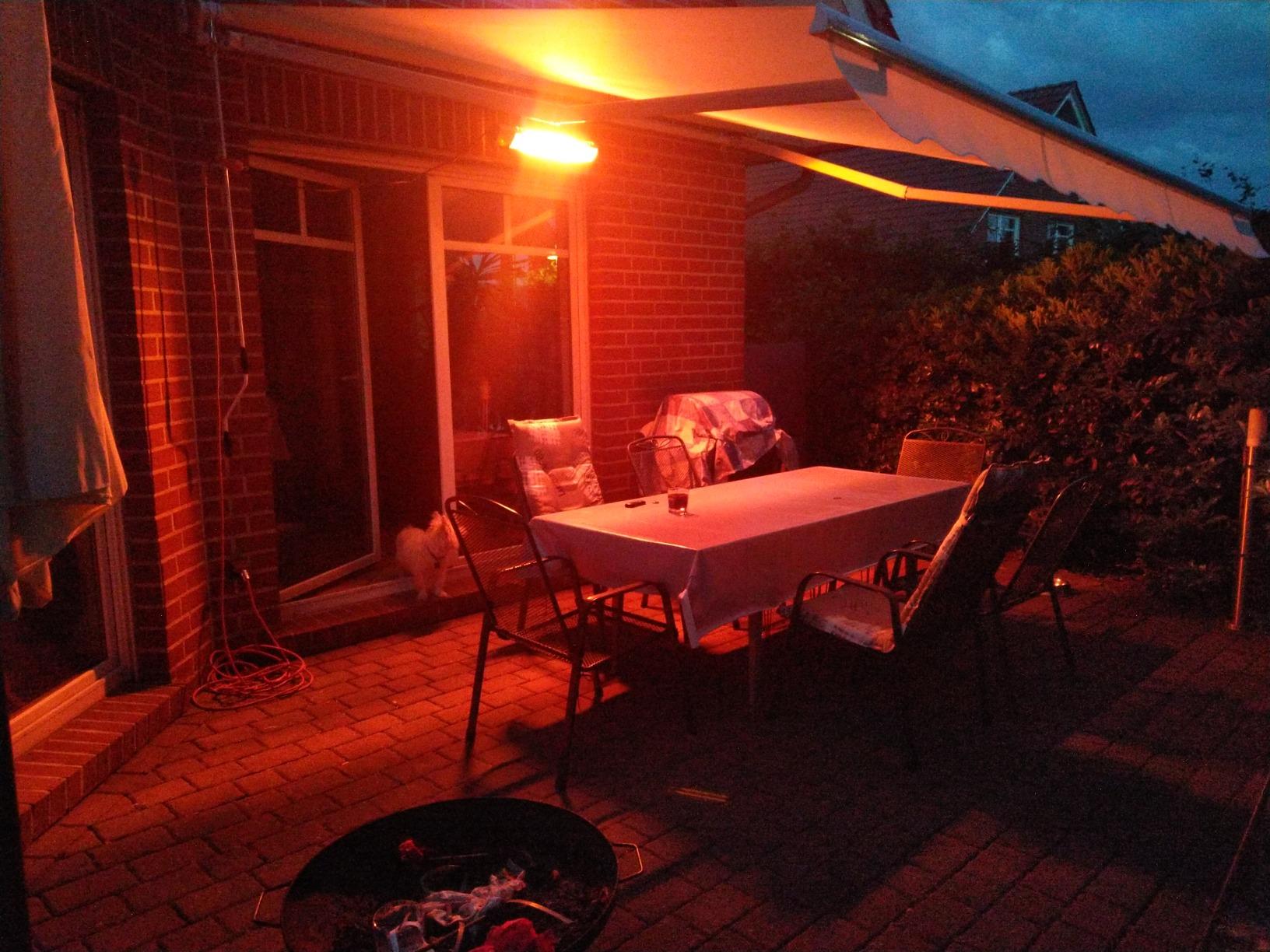 Sofort warm, super Teil