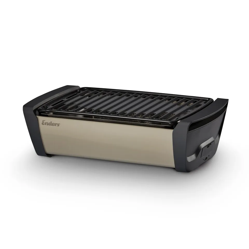 enders-aurora-taupe-raucharmer-tischgrill-mit-e-fan-l-fter image 1