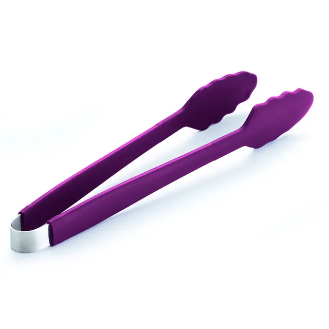 lotusgrill-grillzange-pflaumenlila-silikon-hitzebest-ndig-bis-250-c image 1