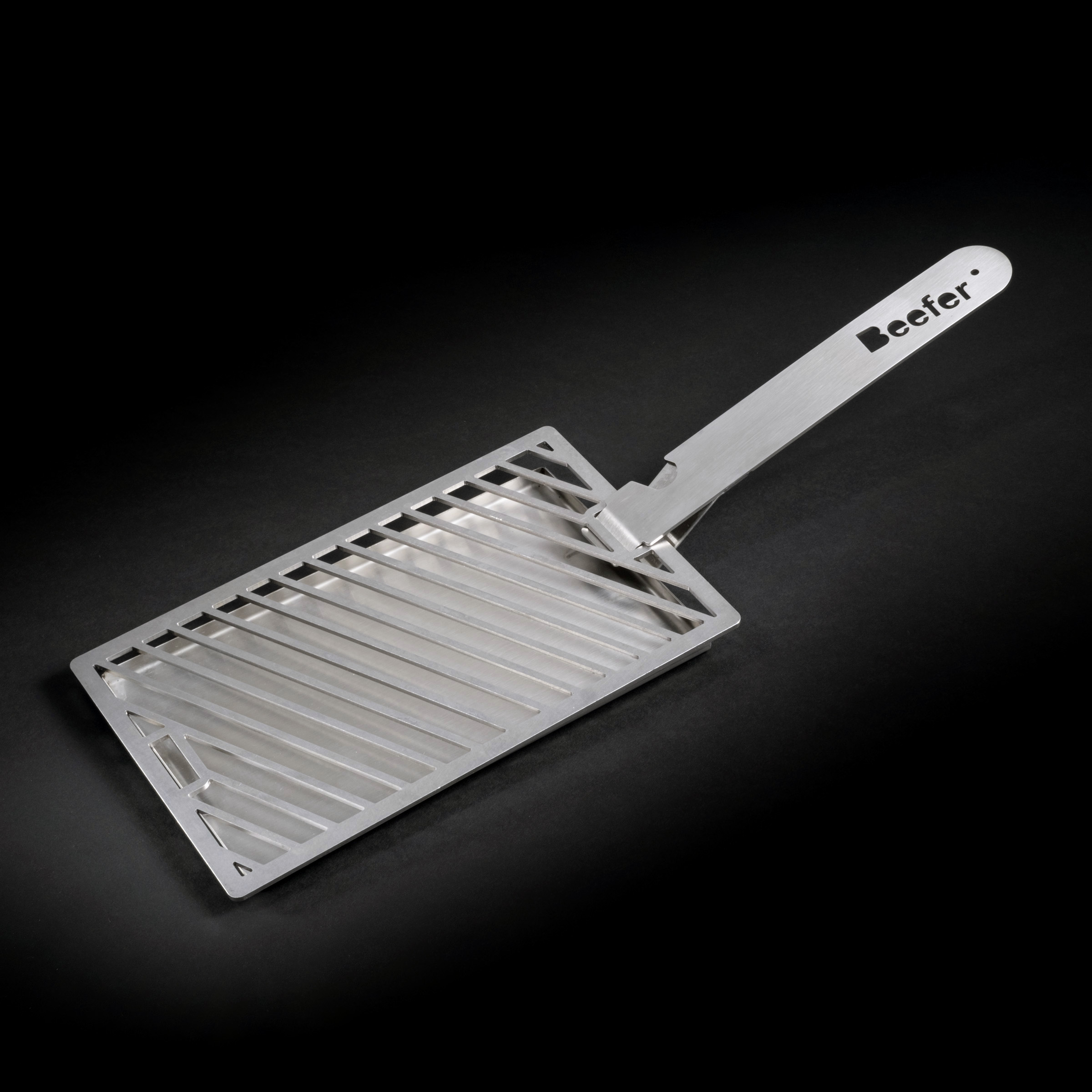 beefer-grillrostgriff-mit-abtropfschale-edelstahl image 4
