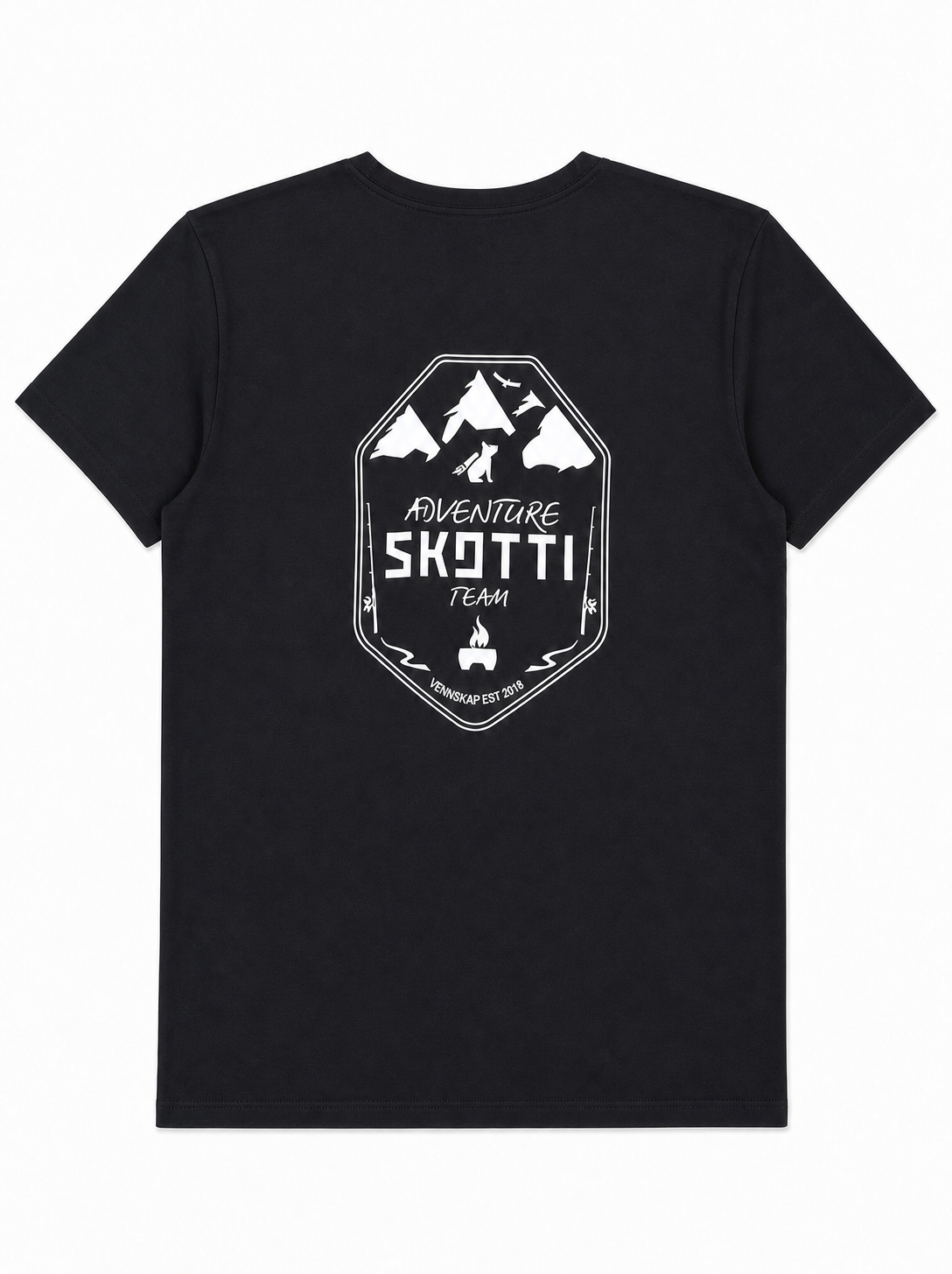 skotti-adventure-club-t-shirt-bio-baumwolle-mit-logo-und-r-ckenprint-wei image 1